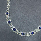 Floral Garland Diamond Necklace