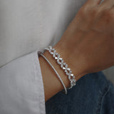 Marquise and Pear Cut Diamond Butterfly Bracelet