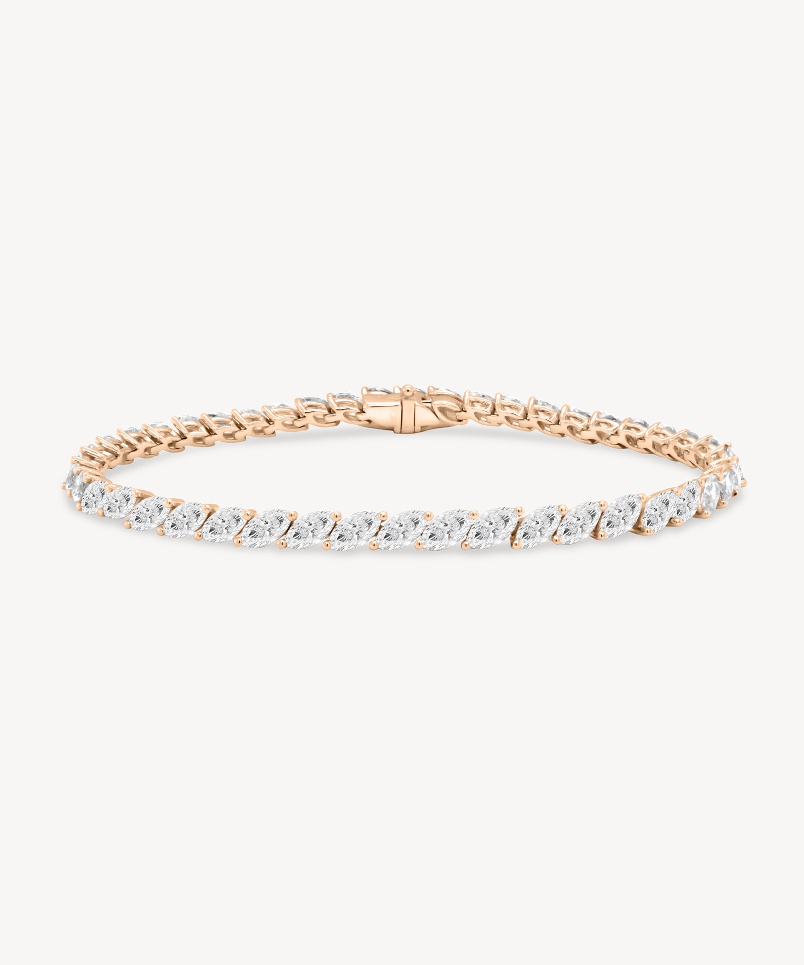Marquise Cut Diamond Tennis Bracelet