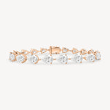 Pear Cut Diamond Tennis Bracelet