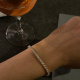 Marquise Cut Diamond Tennis Bracelet