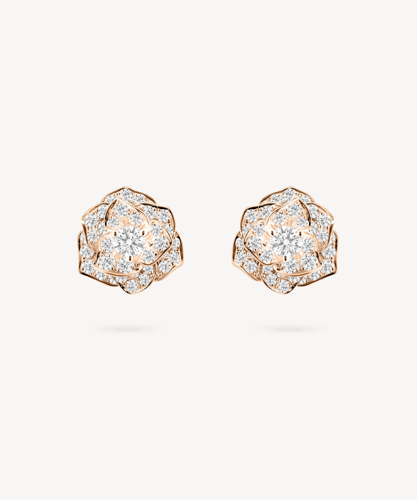 Rose Diamond Earrings