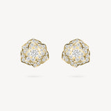 Rose Diamond Earrings