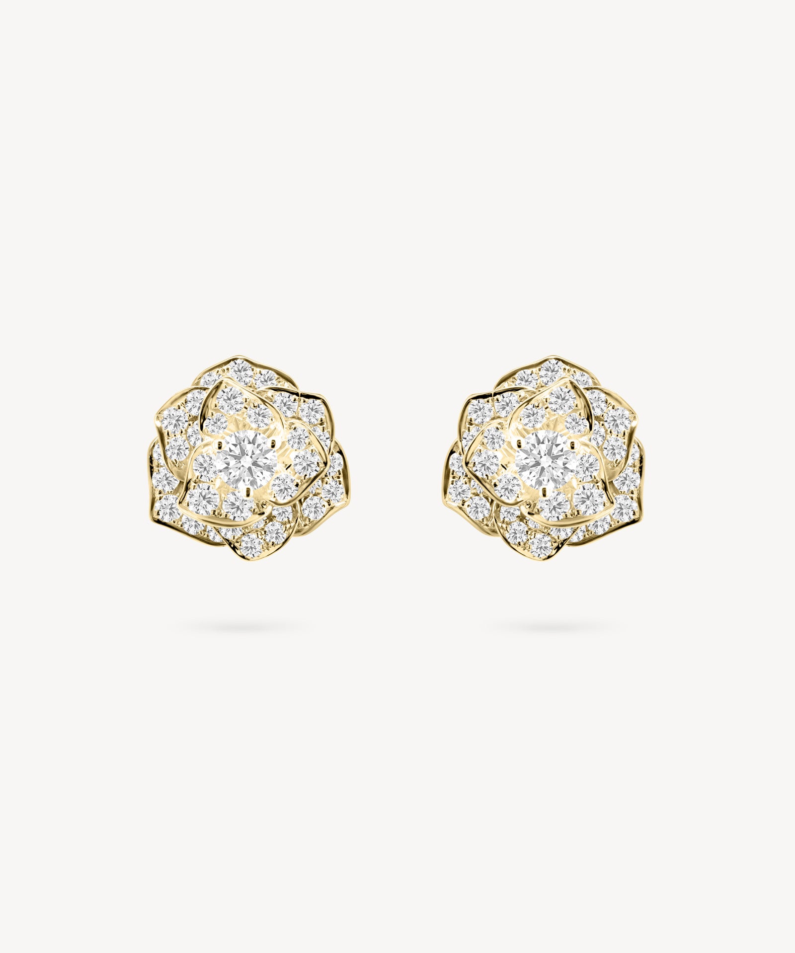 Rose Diamond Earrings