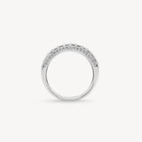 Multi-Row Diamond Pavé Ring