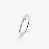 Mini Marquise Cut Diamond Pavé Ring