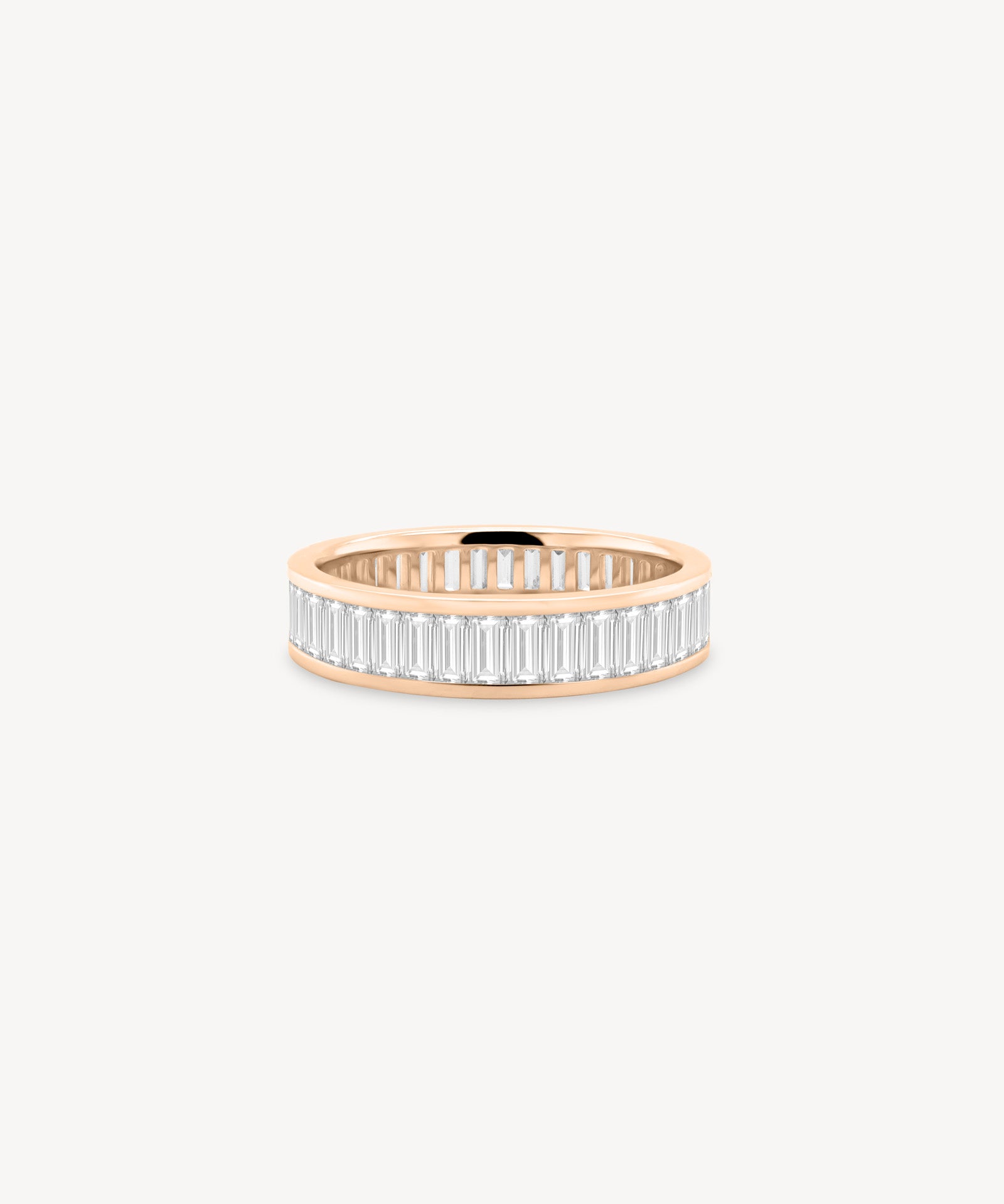 Baguette Cut Diamond Eternity Ring in Channel Setting