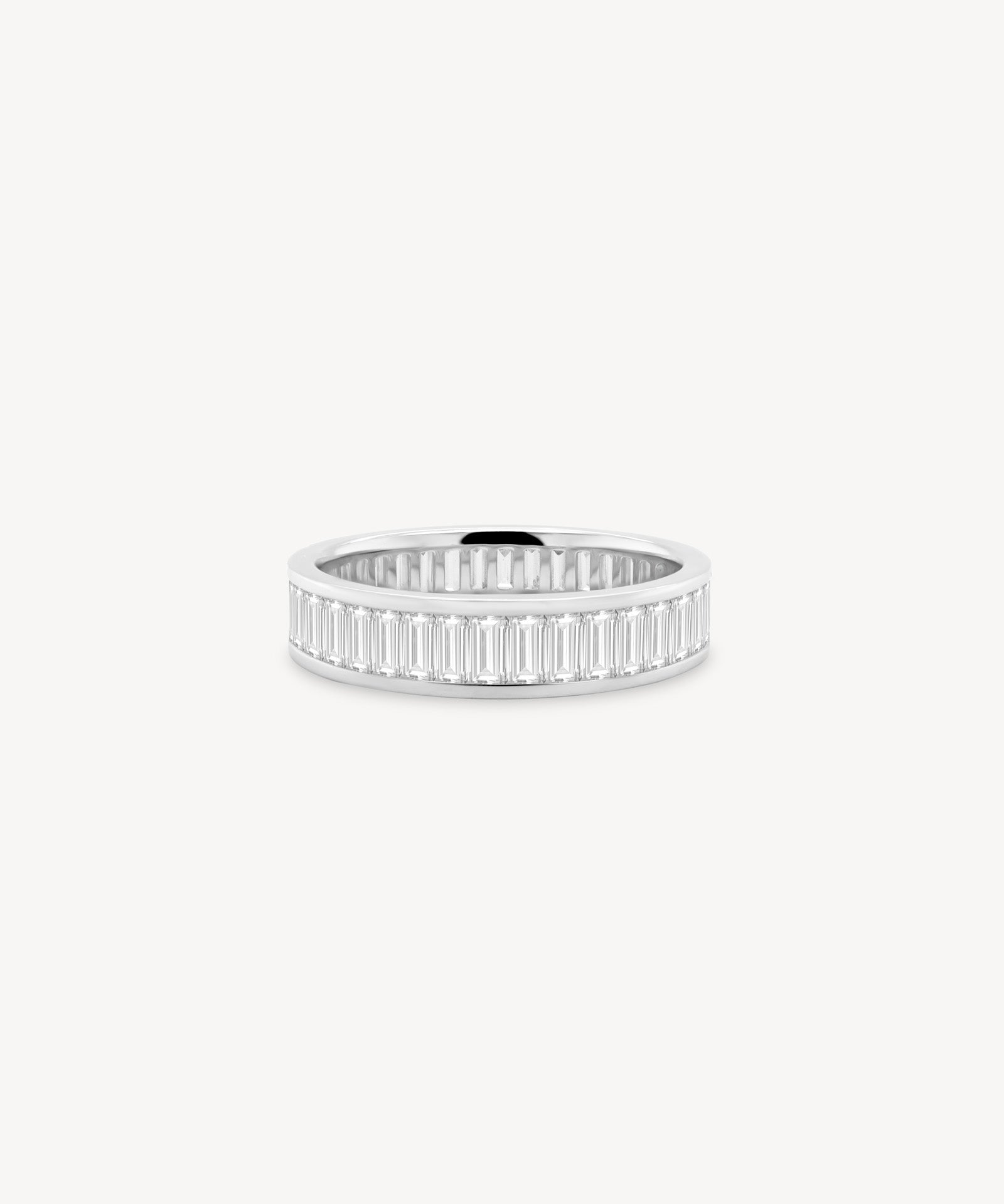 Baguette Cut Diamond Eternity Ring in Channel Setting