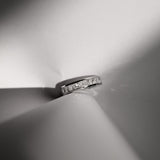 Princess Cut Diamond Eternity Ring in Channel Setting