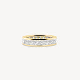 Princess Cut Diamond Eternity Ring in Channel Setting