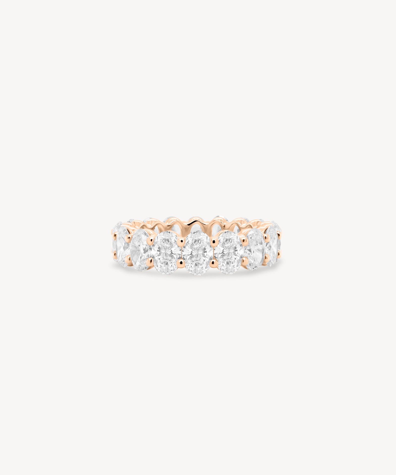 Oval Cut Diamond Eternity Ring