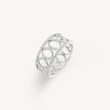 Tinxx Motif Diamond Eternity Ring