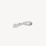 Wave Diamond Ring