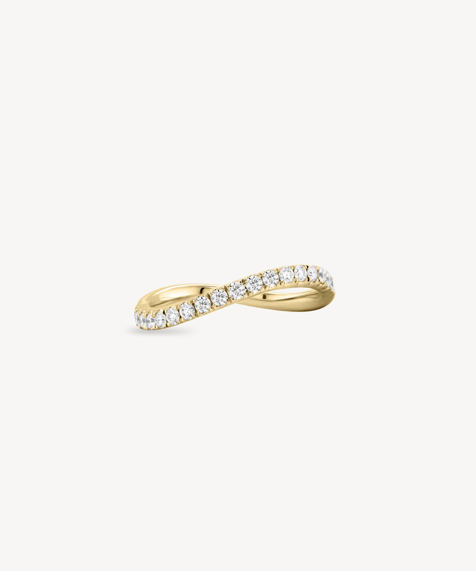 Wave Diamond Ring