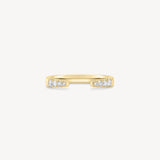 Open Gap Diamond Ring