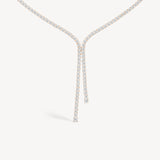 Diamond Y Drop Necklace