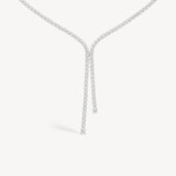 Diamond Y Drop Necklace