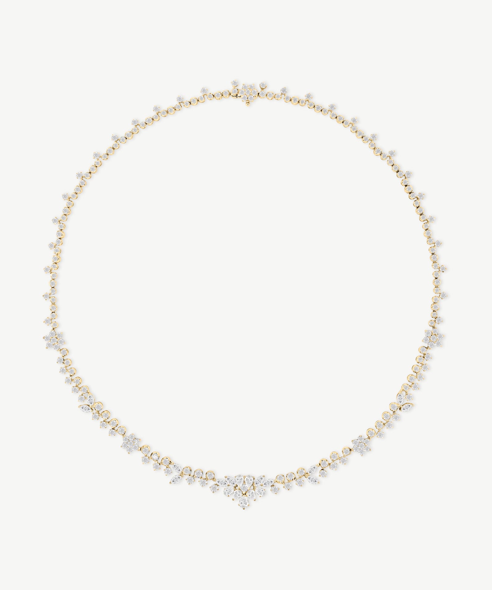 The Floral Bloom Diamond Necklace