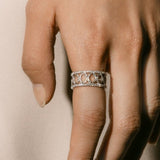 Tinxx Motif Diamond Eternity Ring