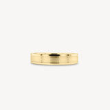 Matte Gold Twin Line Ring