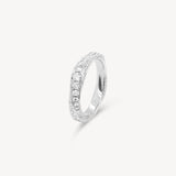 Spiral Diamond Eternity Ring