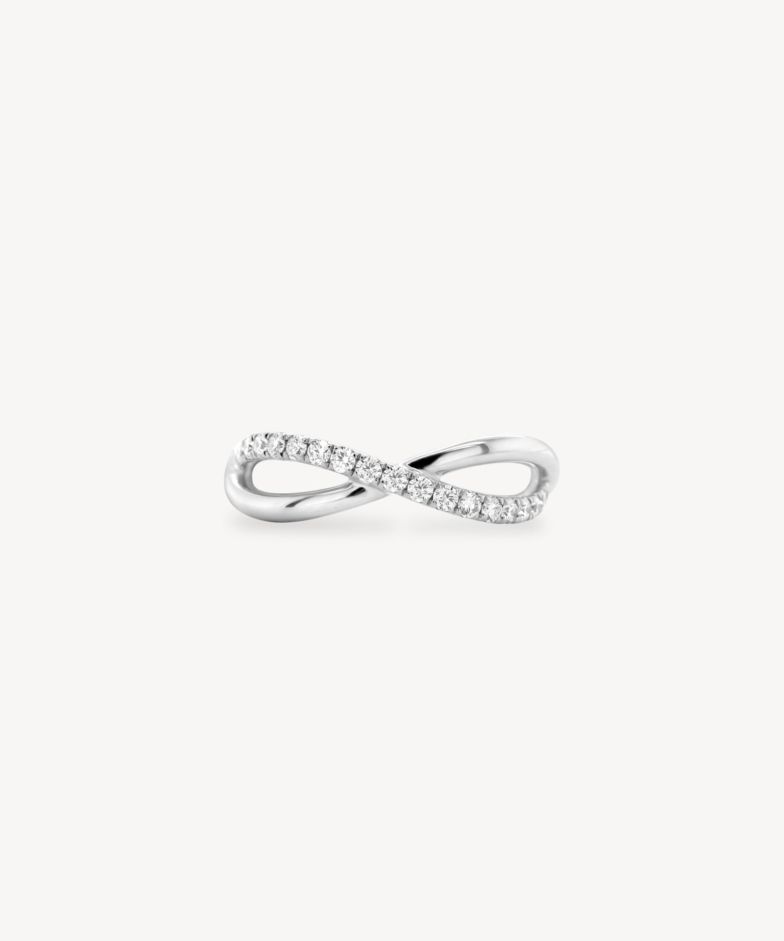 Diamond Infinity Ring