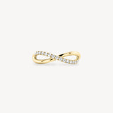 Diamond Infinity Ring