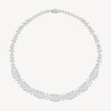 Floral Garland Diamond Necklace
