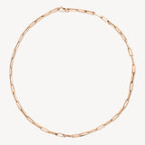 Gold Paperclip Necklace