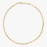 Gold Paperclip Necklace