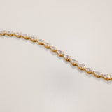 Pear Cut Diamond Tennis Bracelet