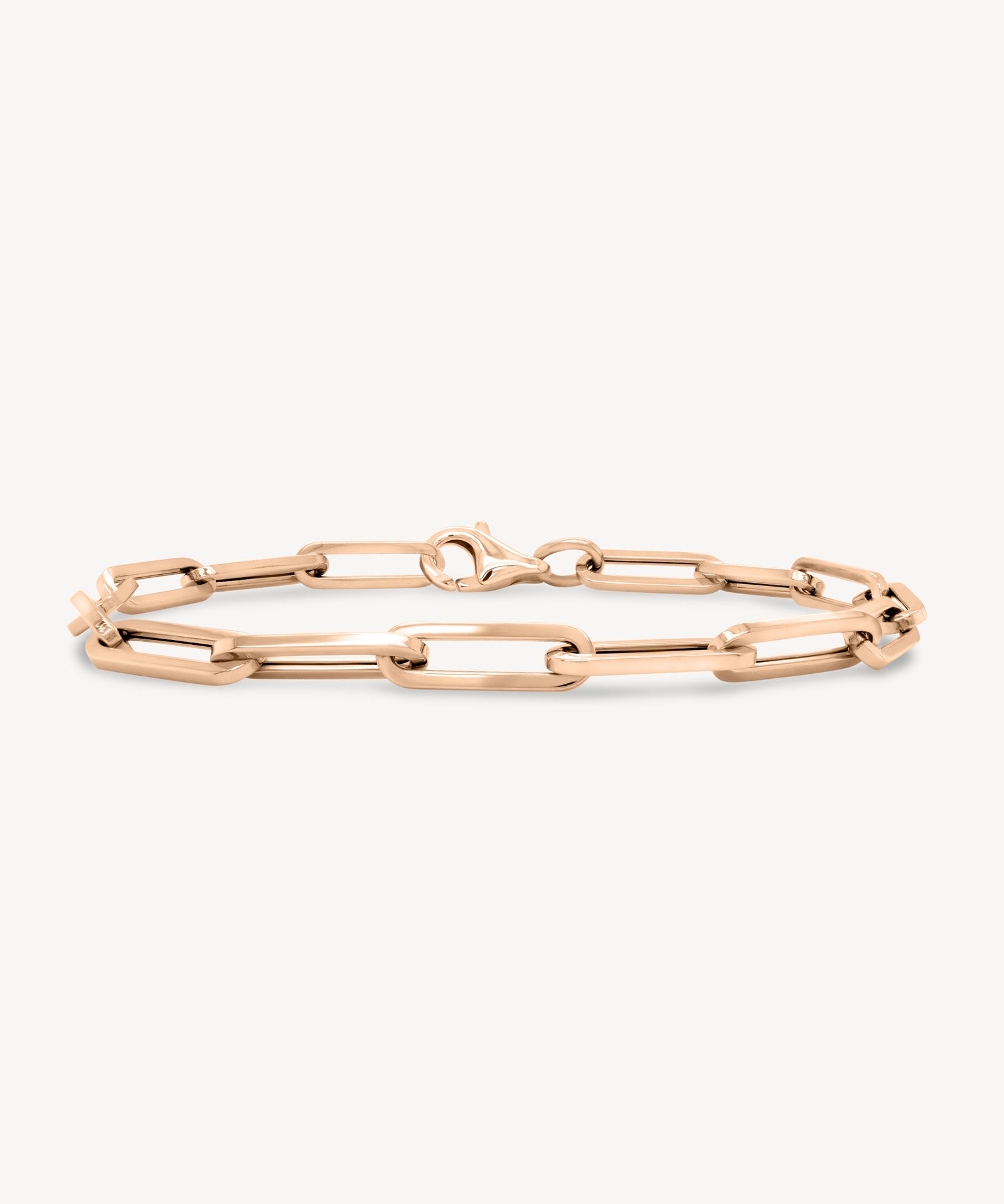 Gold Paperclip Bracelet