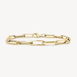 Gold Paperclip Bracelet